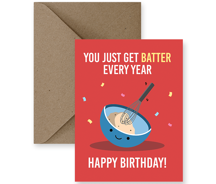 You Just Get Batter Every Year - ONYX Chocolates