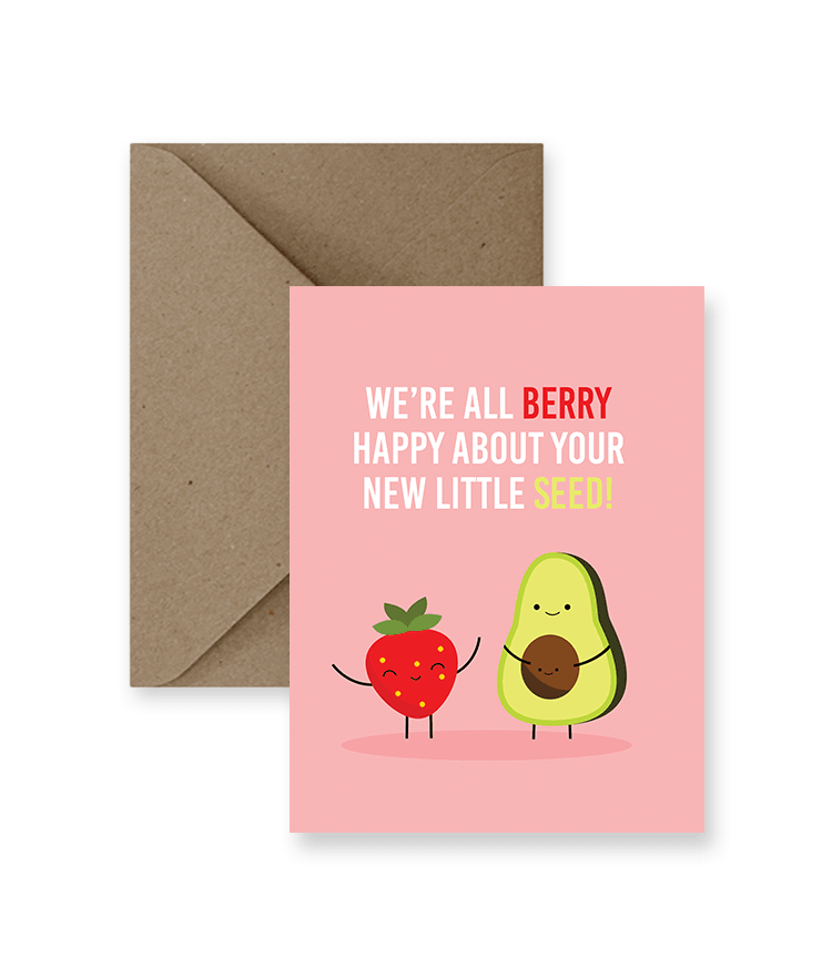 We're All Berry Happy About Your New Little Seed! - ONYX Chocolates